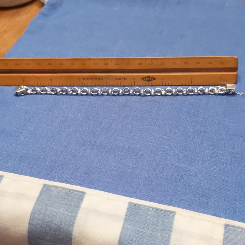 Sterling charm bracelet